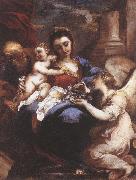CASTELLO, Valerio Holy Family with an Angel fdg USA oil painting artist